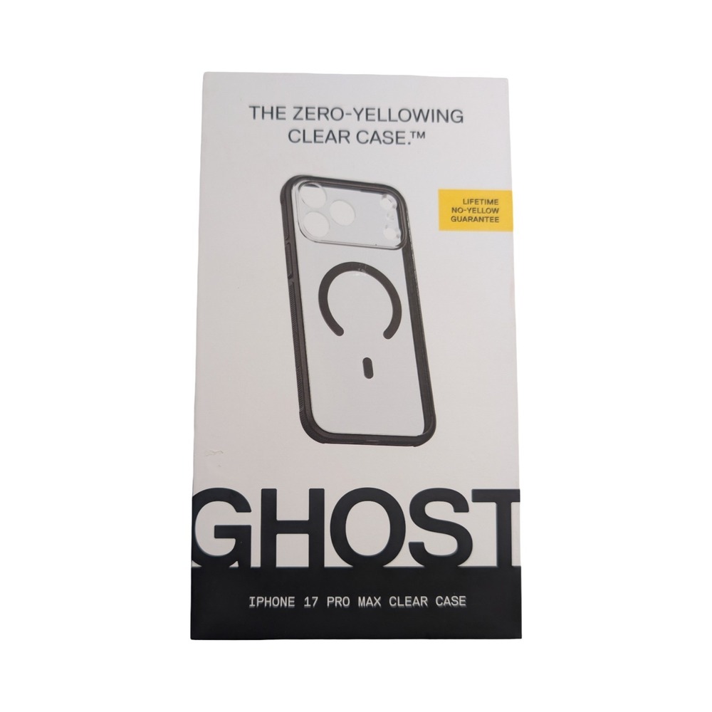 Nn2-O dbrand Ghost Zero-Yellowing Case for Apple iPhone 17 Pro Max - Clear